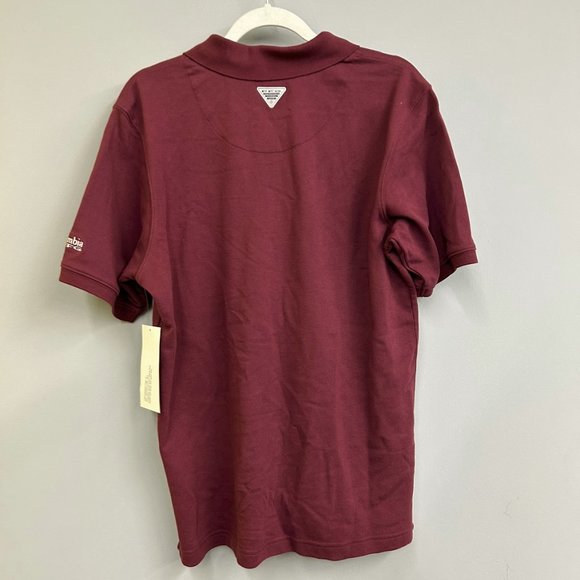 Mens Columbia Texas A&M Polo - Picture 2 of 4